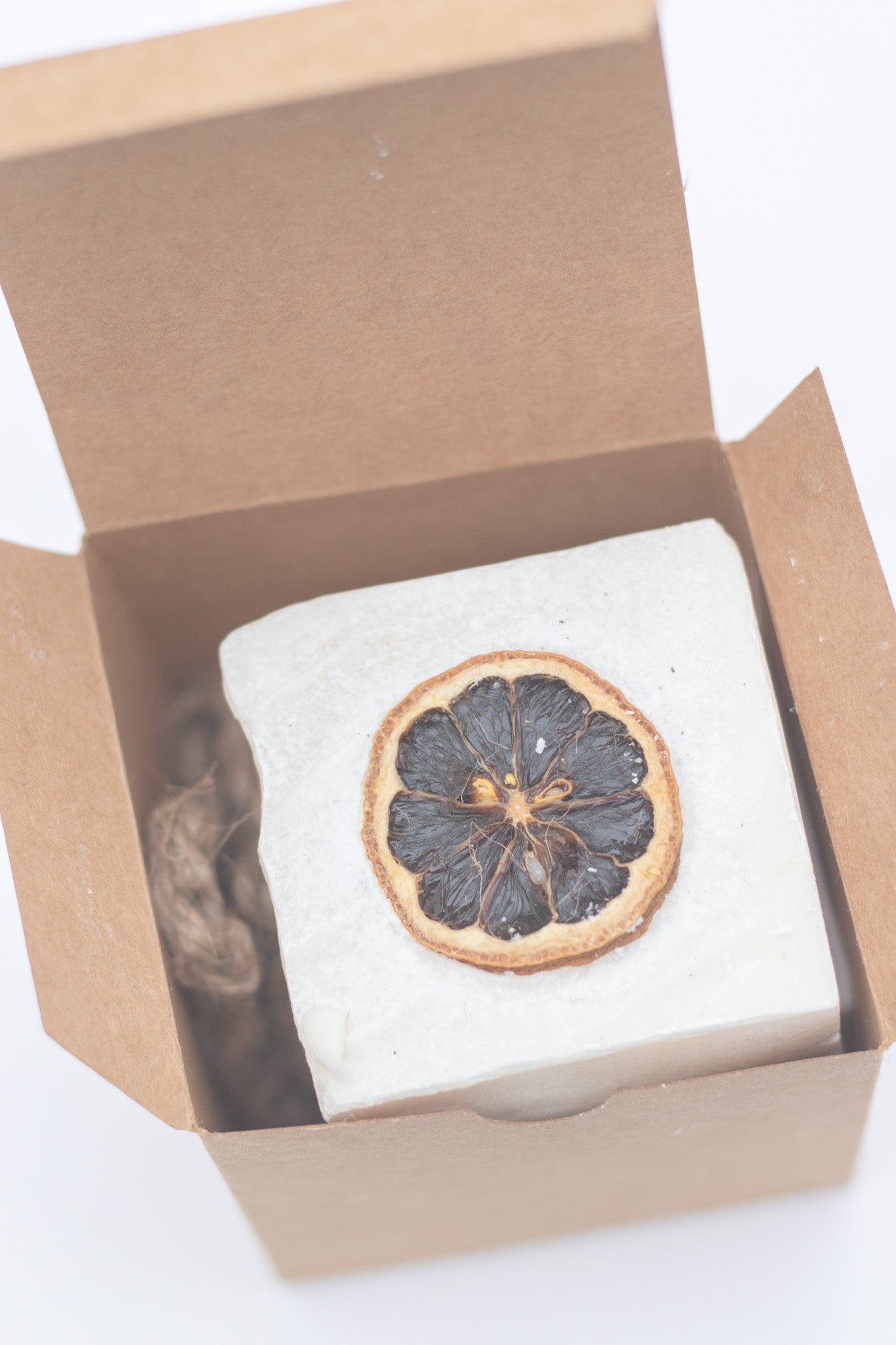 Sweet Orange Natural Dishwashing & Laundry Soap Bar with Jute Scrubber (200g)