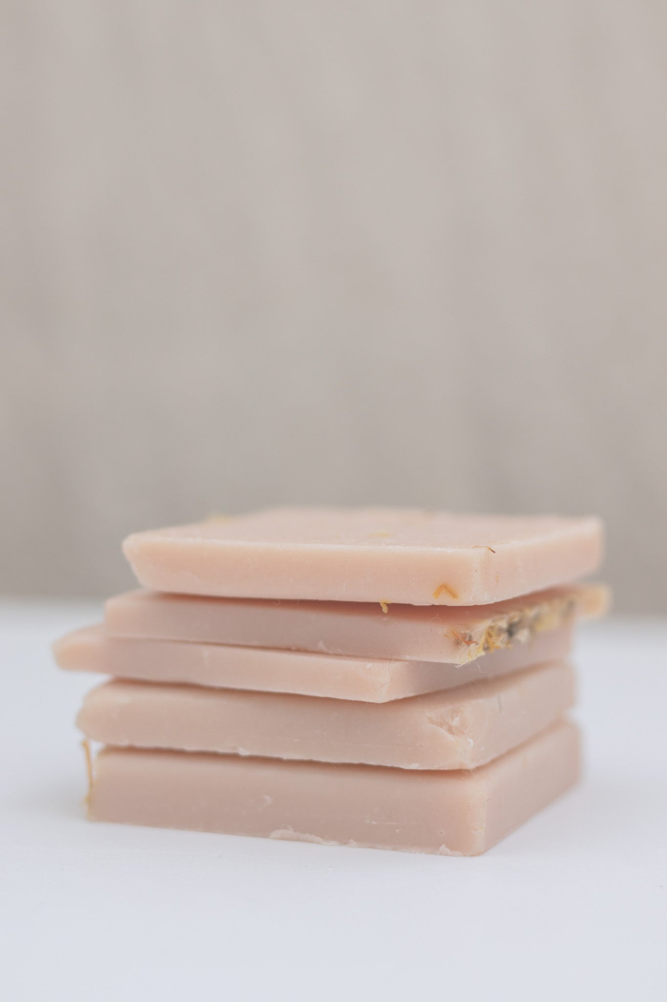 Tallow Soap Off-cut Slivers in Linen Drawstring Bag (250g)