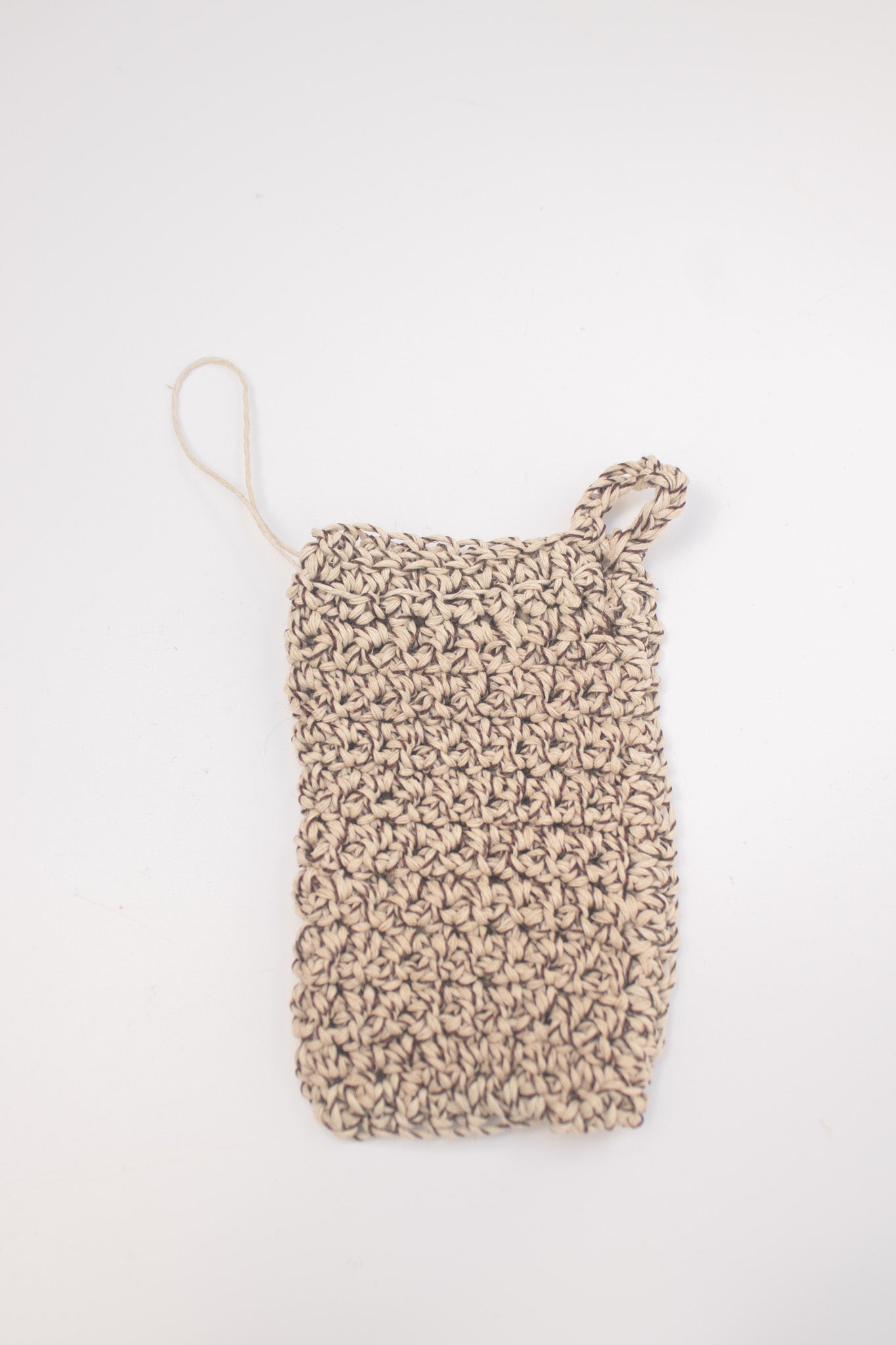 Exfoliating hemp soap saver