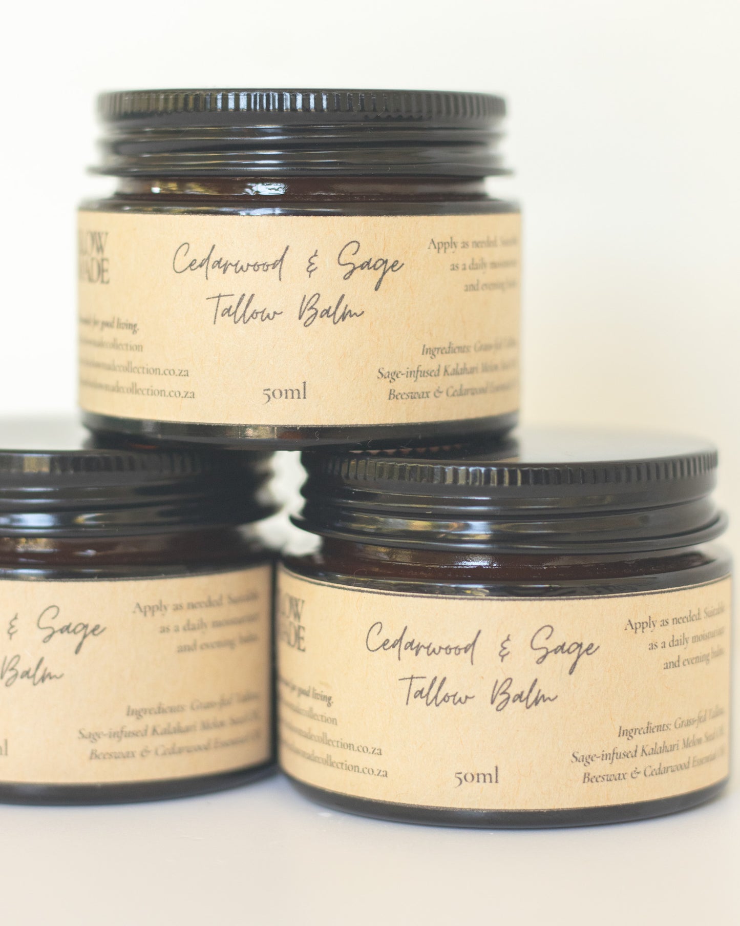 Tallow Balm (Cedarwood & Sage) 50ml