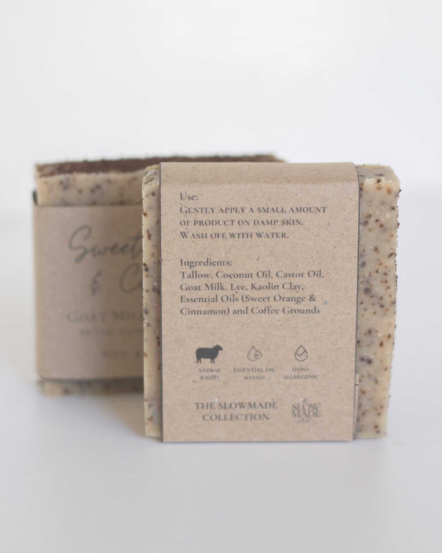 Goat Milk Tallow Soap (Sweet Orange & Cinnamon) 100g