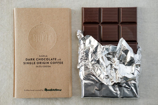Sjukla Dark Chocolate with Single Origin Coffee | 100g