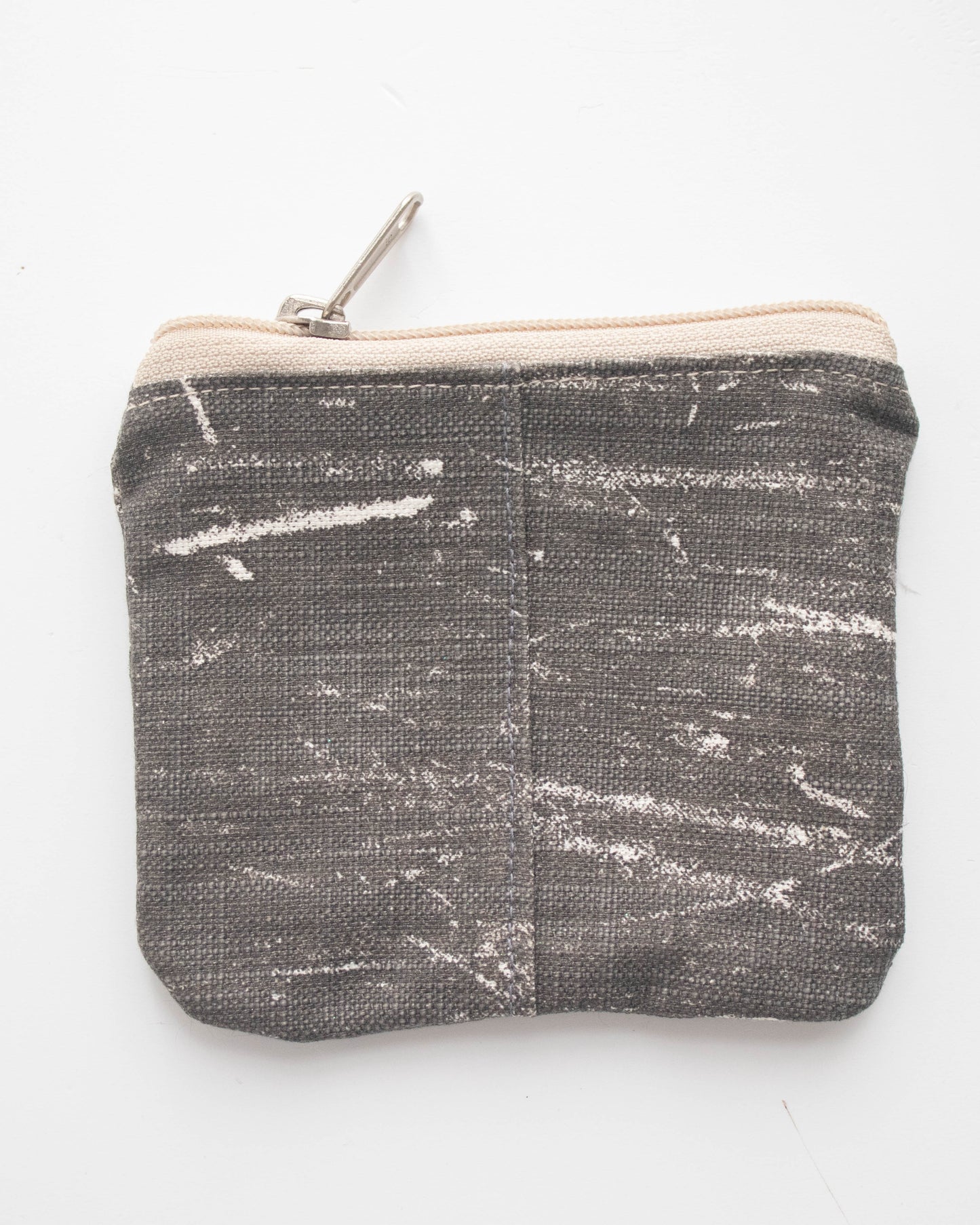 Upcycled Fabric Zip Pouch