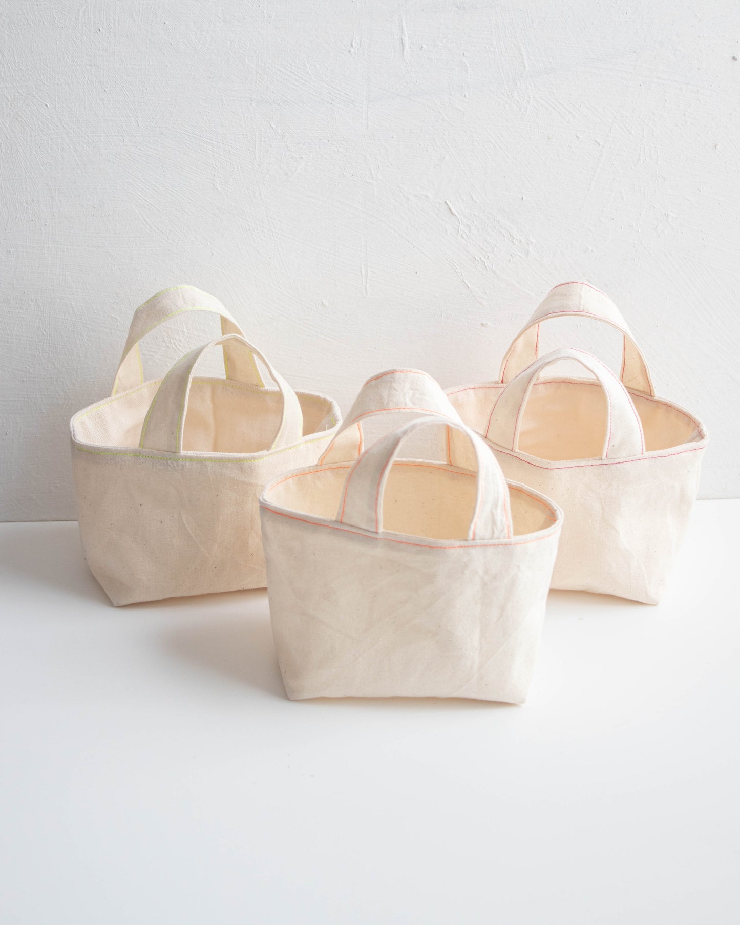 Upcycled Cotton Organizer Bag