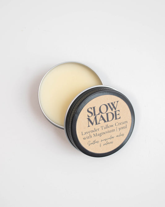 Lavender Tallow Cream with Magnesium | 30ml