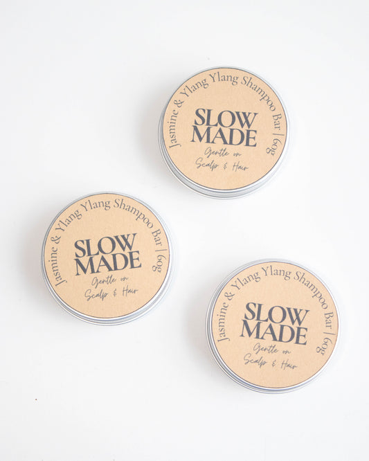 Solid Shampoo Bar (Jasmine & Ylang Ylang) 60g