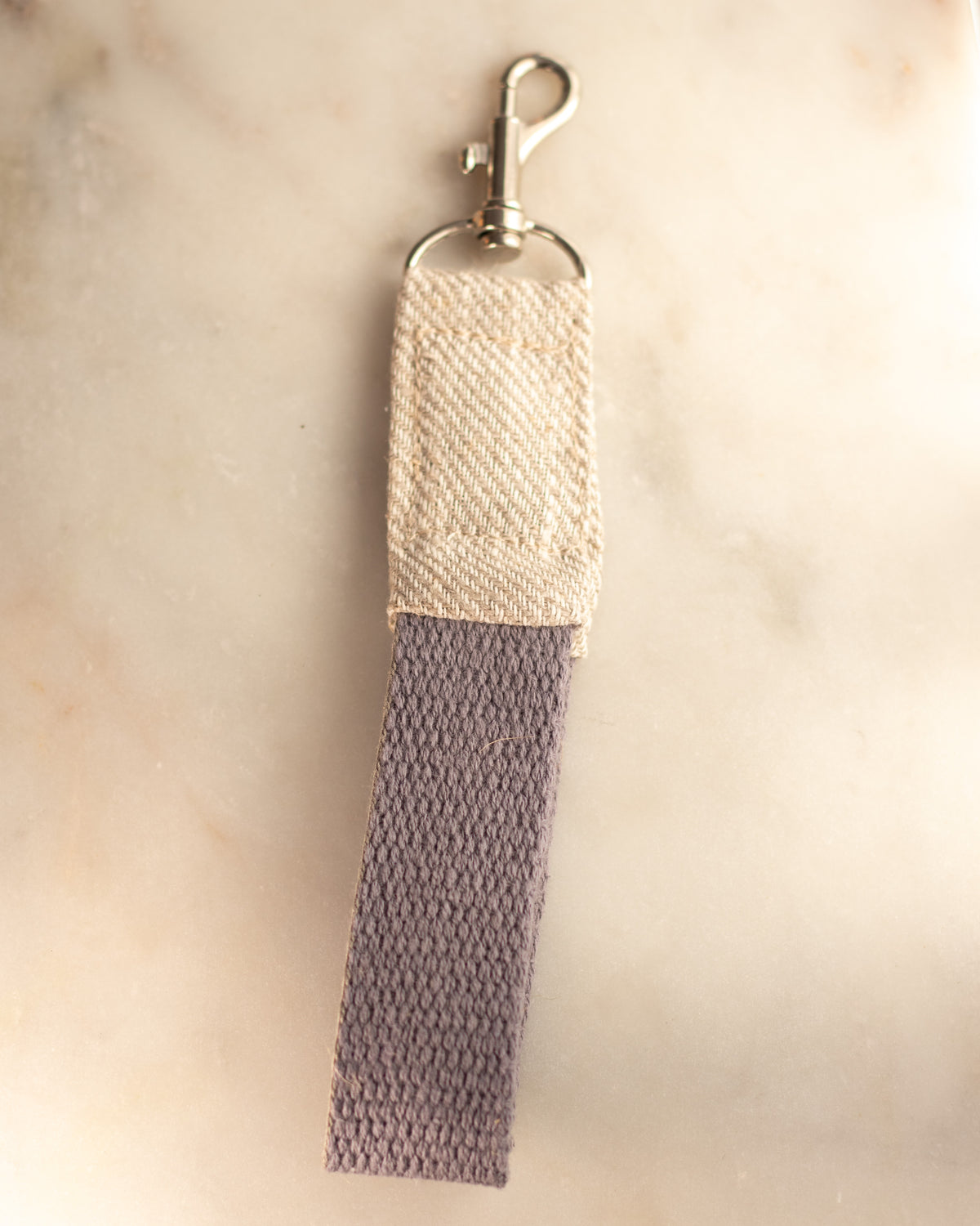 Hemp & Linen Keychain | various