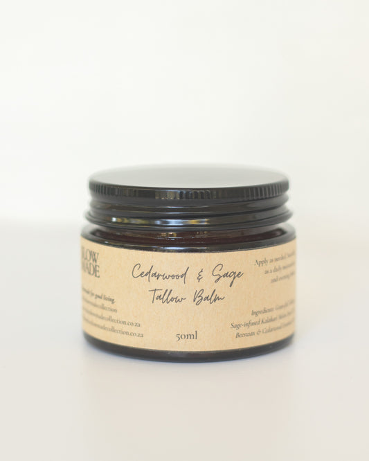Tallow Balm (Cedarwood & Sage) 50ml